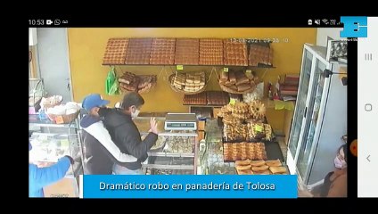 Fugaz, armado e indignante: el robo a una panadería en Tolosa