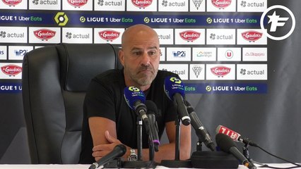 La réaction de Peter Bosz après la cinglante défaite à Angers