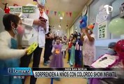 INSN San Borja: sorprenden a niños en el 