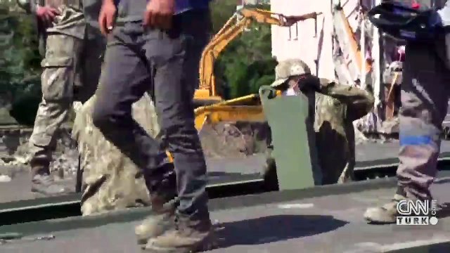 MSB'den sel bölgesine seyyar köprü