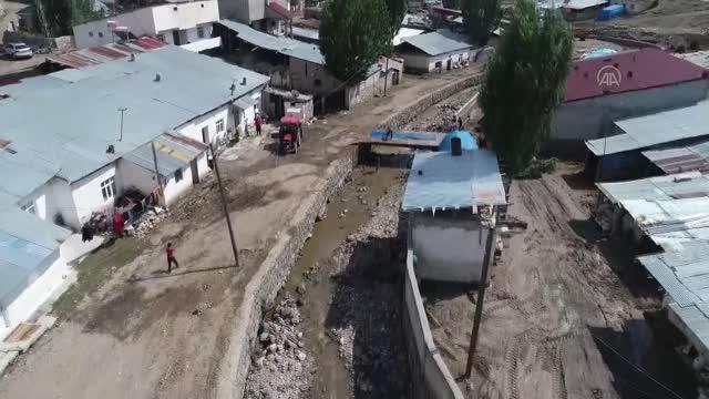 Son dakika haberi... Selin vurduğu köyde hasar tespit çalışması yeniden başladı