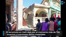 El terremoto en Haití deja por el momento más de 724 muertos y cuantiosos daños materiales