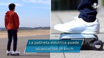 Una patineta eléctrica que cabe en tu mochila