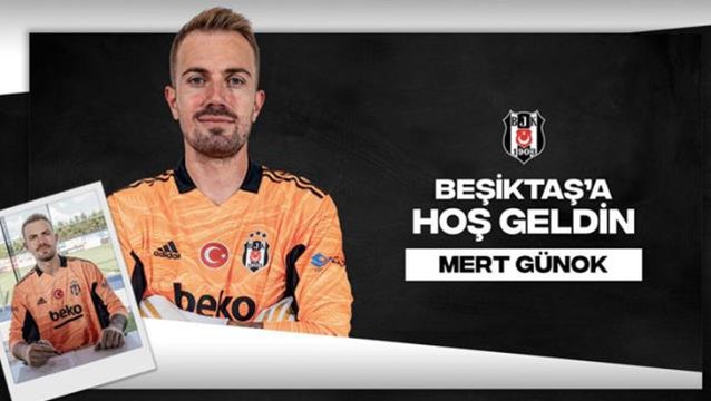 Son Dakika: Beşiktaş, milli kaleci Mert Günok'la sözleşme imzaladı