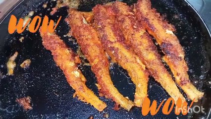 Tasty Crispy..Bombil Fry ( Bombay duck fry)_#bombilfry,#bombayduckfry,#bombil