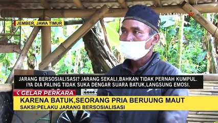 Tersinggung Dengar Suara Batuk, Seorang Kakek Tega Bunuh Tetangga!