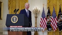 Senate passes $1.1 trillion bipartisan infrastructure bill