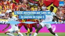 ASSE : les Verts accrochés (2-2) par Lens en deuxième journée de Ligue 1