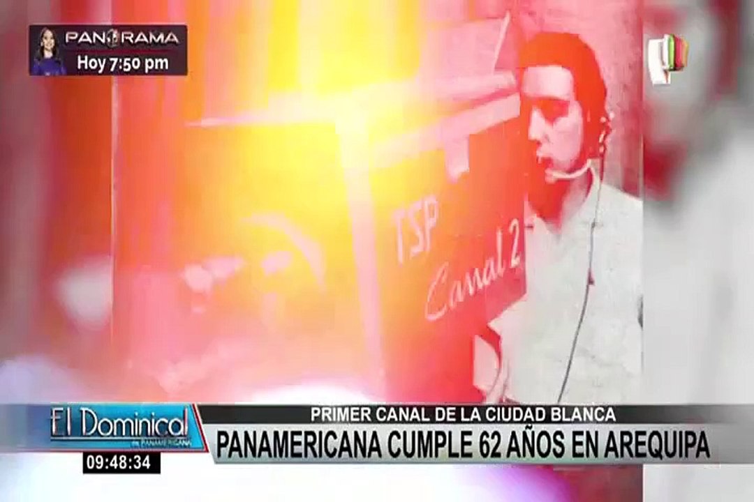 Arequipa: Panamericana Televisión cumple 62 años en "La Ciudad Blanca"