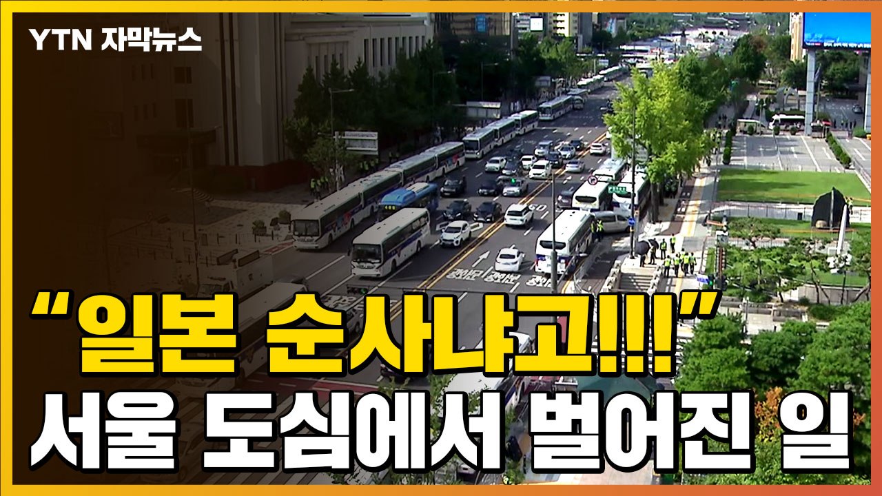 [자막뉴스] "일본 경찰이야? 일본 순사냐고!"...서울 도심에서 벌어진 일 / YTN