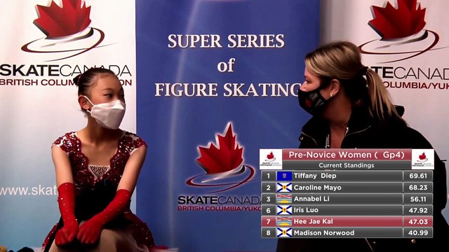 Pre Novice Women Free Group. 4 - belairdirect Super Series BC Summer Skate 2021 (48)