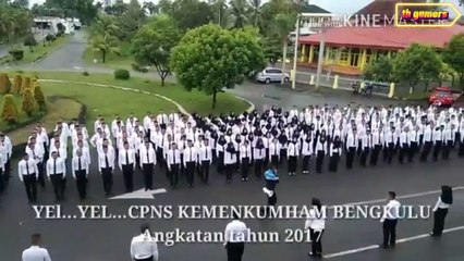 Yel Yel CPNS Kemenkumham Tahun 2017