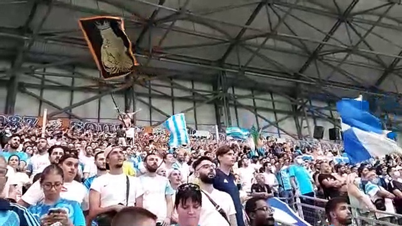 0-0 et des supporters impatients dans le virage sud !