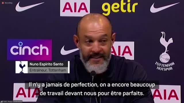 1ère j. - Nuno Espírito Santo : La perfection, ça n'existe pas