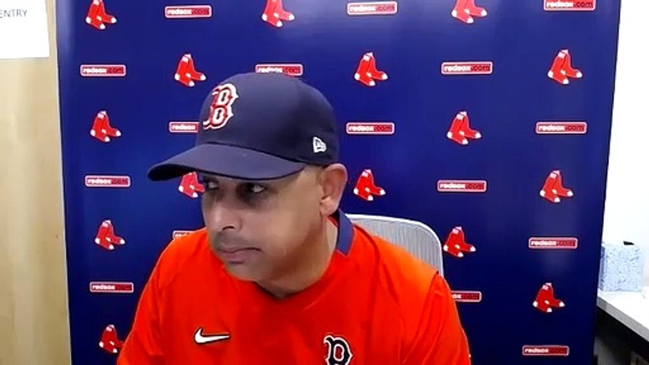 Alex Cora Postgame Press Conference | Red Sox vs Orioles 8-15