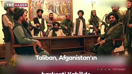 Taliban Kabil'de Cumhurbaşkanlığı Sarayı'na girdi