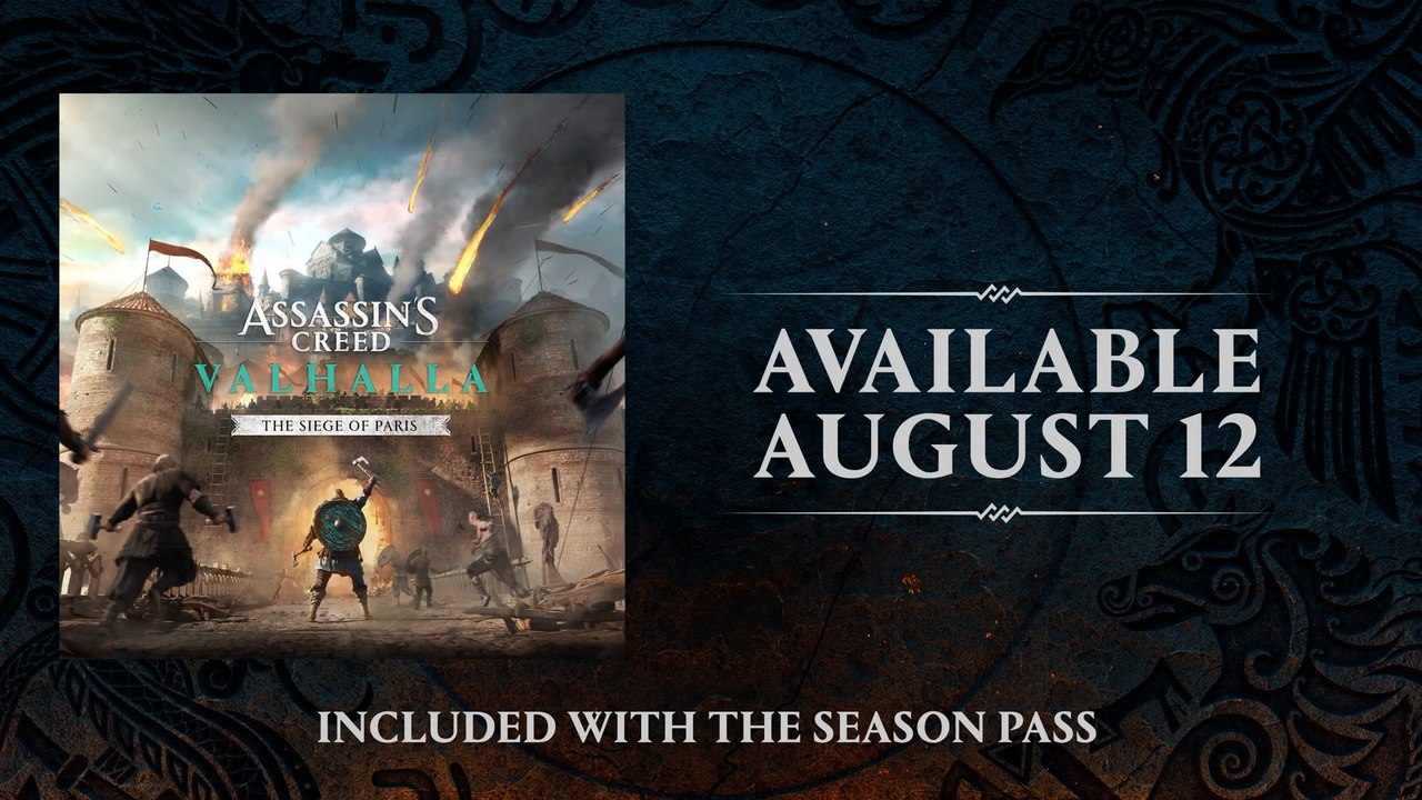 Assassins' Creed Valhalla - The Siege of Paris Expansion Trailer PS5 PS4