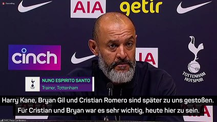 Espirito: "Kane wird sich der Gruppe anschließen"