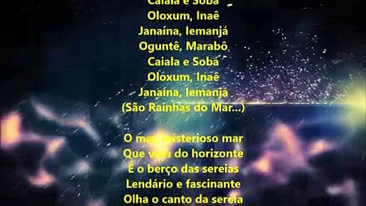 LENDA DAS SEREIAS - PONTO DE IEMANJÁ