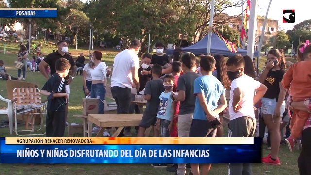 Niños, niñas y adolescentes disfrutaron del Día de las Infancias en distintos puntos de Posadas