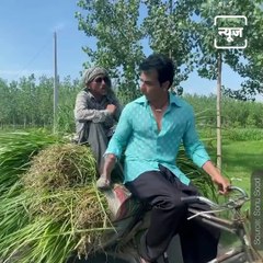 Watch This Funny Video Of Actor Sonu Sood Purchasing And Negotiating Milk From Local Milkman.