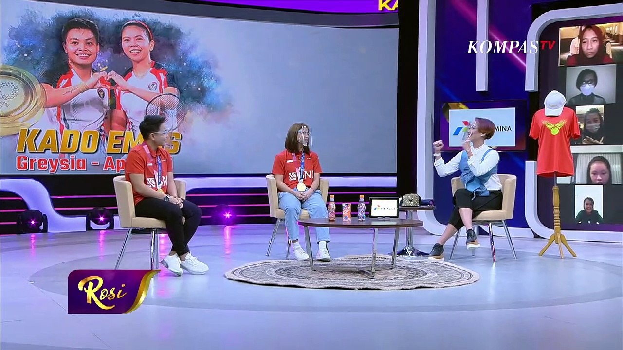 Kado Emas Greysia Polii & Apriyani Rahayu | Rosi