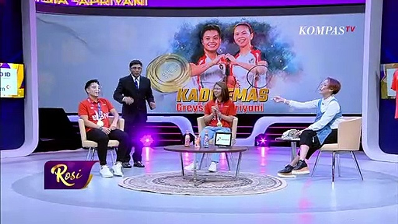 Seru-seruan Bareng Greysia & Apriyani, Joget Ala Tiktok di ROSI | Rosi