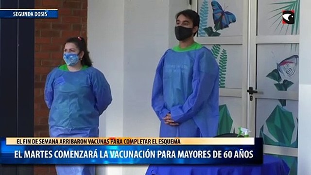 Segundo componente de la SputniK Misiones tiene 23.700 dosis y el martes comenzará la vacunación para mayores de 60 años