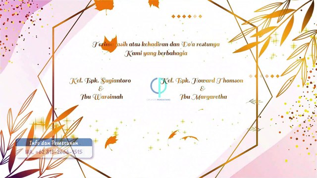 DISKON% +62 852-2765-5050 | Jasa Video Undangan Pernikahan Online