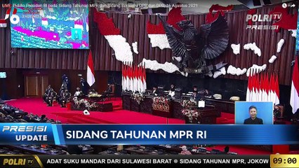 Pidato Presiden RI dalam rangka Penyampaian RUU APBN Tahun Anggaran 2022