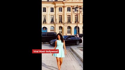 Mallika Sherawat Stylish Catwalk in the Streets of Paris