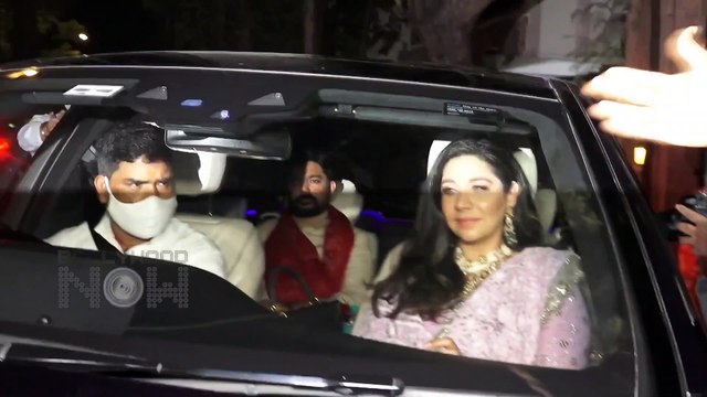 First Appearance - Rhea Kapoor and Karan Boolani After Wedding