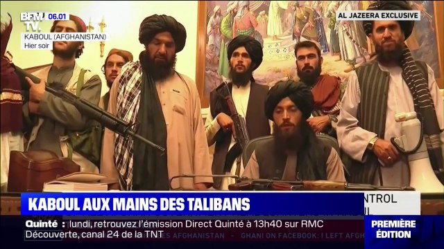 Afghanistan: les images des talibans à l'intérieur du palais présidentiel à Kaboul