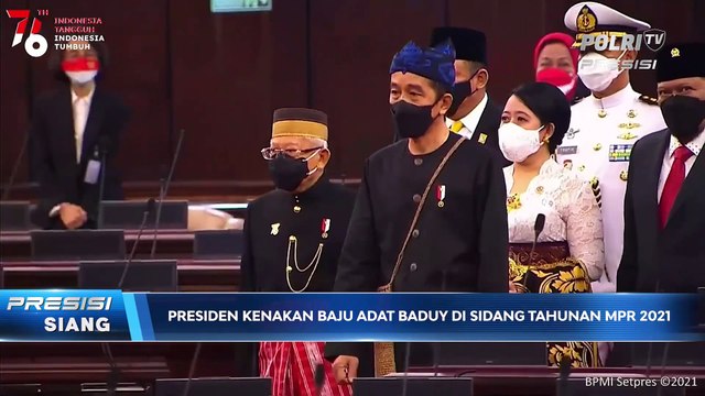 Alasan Presiden Jokowi Kenakan Baju Badui saat Pidato Kenegaraan