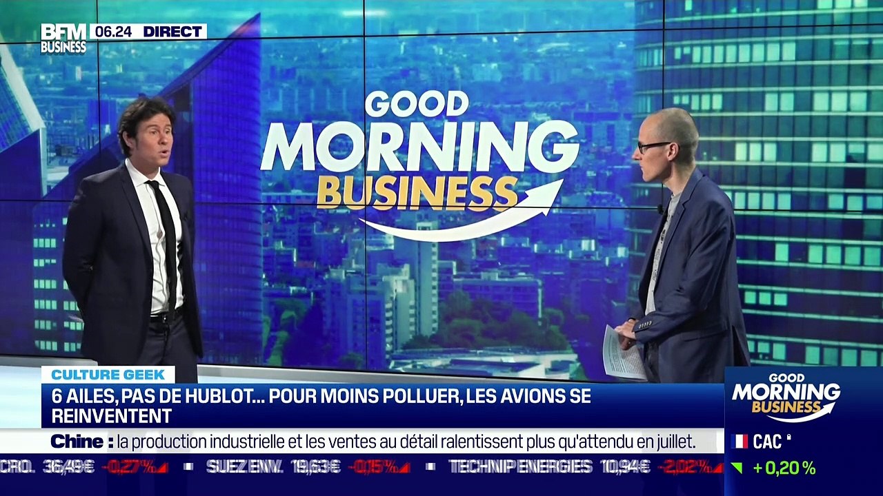Culture Geek : Pour oins polluer, les avions se réinventent, par Anthony Morel - 16/08