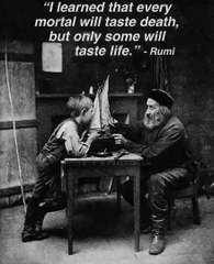 | Worth Watching | Only Some Taste Life | RUMI Quotes |