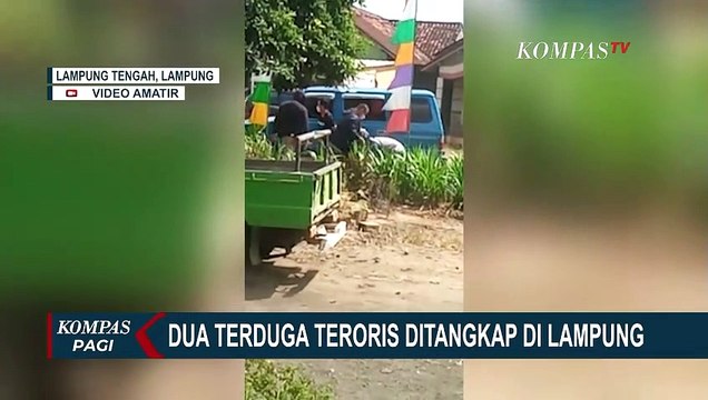 Detik-Detik Densus 88 Sergap Terduga Teroris di Lampung Tengah