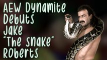 Jake the Snake Roberts DEBUTS on AEW Dynamite (footage included) They do LEGENDS RIGHT