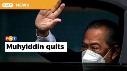 King accepts Muhyiddin Yassin’s resignation, appointed caretaker PM