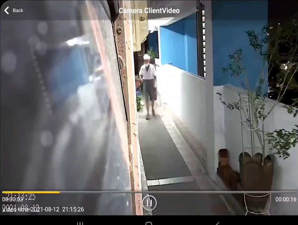 UNCLE GOES AROUND CORRIDOR SCRATCH HIS KKB AND SPITS EVERYWHERE