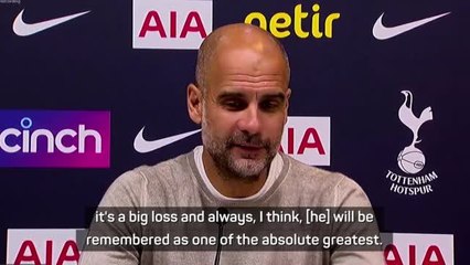 Download Video: Guardiola pays tribute to 'incredible' Gerd Müller