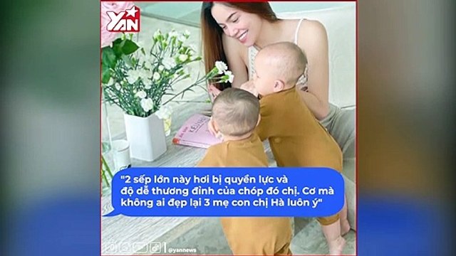 Leon hết thi gào thét với bố Kim Lý lại cùng Lisa phá hiện trường sống ảo của mẹ Hà Hồ thật hài hước