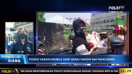 LIVE Report Posko Vaksin Mobile Dari Gerai Vaksin 564 Pancoran