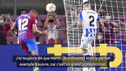 Koeman : "Braithwaite, un exemple à suivre"