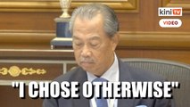 I will not work with the kleptocrats to stay in power, says Muhyiddin