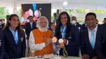 PM Narendra Modi hosts India's Tokyo Olympics contingent over breakfast in Delhi