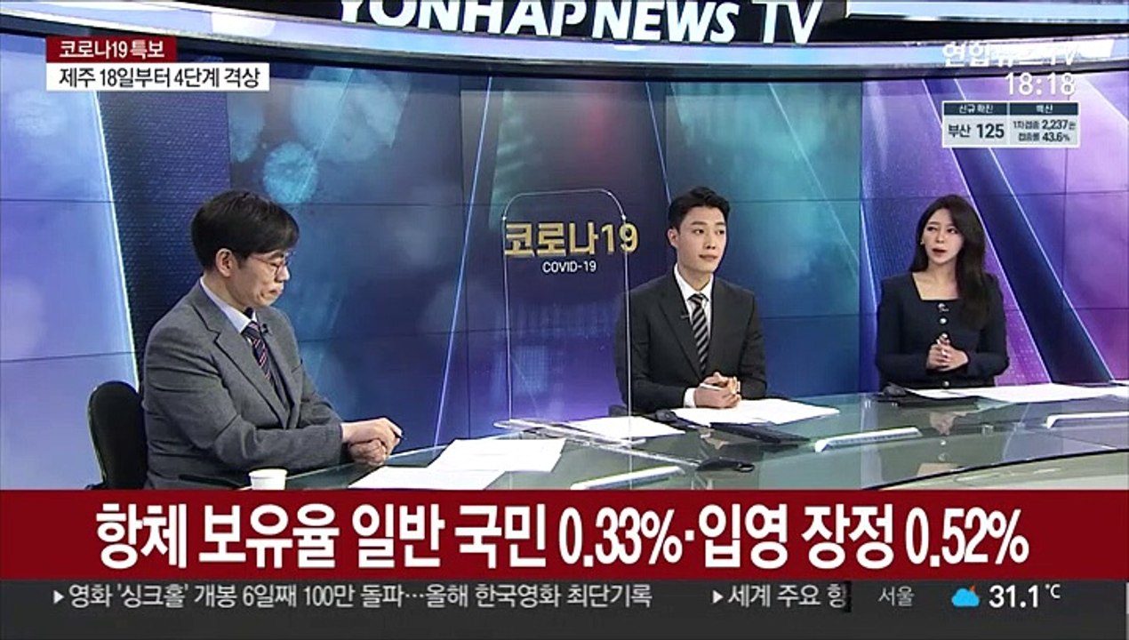 [뉴스초점] 국내 신규 확진 1,556명…일요일 최다 기록