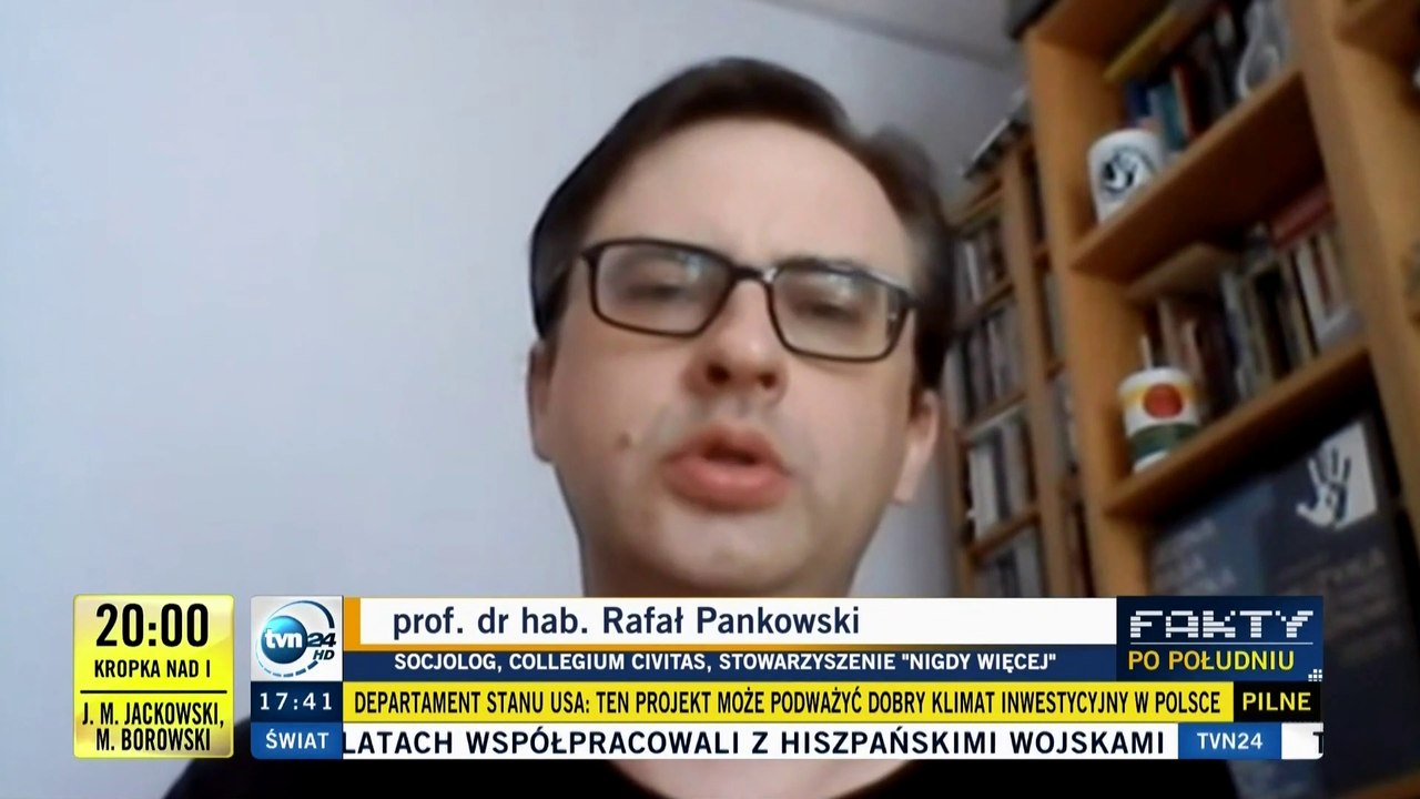 Rafał Pankowski z NIGDY WIĘCEJ – komentarz w sprawie nowego ładu i autorytaryzmu, 12.08.2021