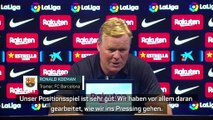 Koeman über erste Halbzeit: 