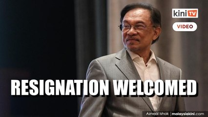 Anwar ‘welcomes’ Muhyiddin’s resignation